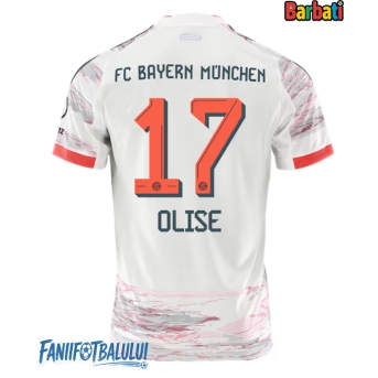 Bayern Munich Michael Olise #17 Tricou Fotbal Replică 2025-26 Barbati Deplasare